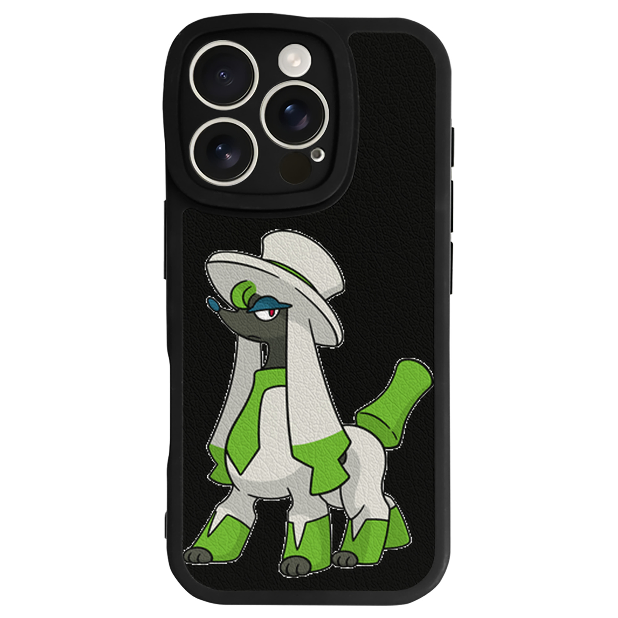 （画像用） ポケットモンスター Pokémon 【iPhone 16シリーズ対応】シリコンスマホケース（レザー調） 材質：シリコン